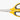 Tijeras de Cocina color amarillo Serie Prochef 215 mm