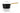 Medidas Cazo negra 16 cm serie Samoa Iconic en horizontal
