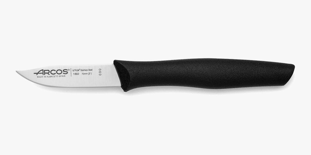 Spick & Garniermesser In Schwarz Serie Nova 70 mm