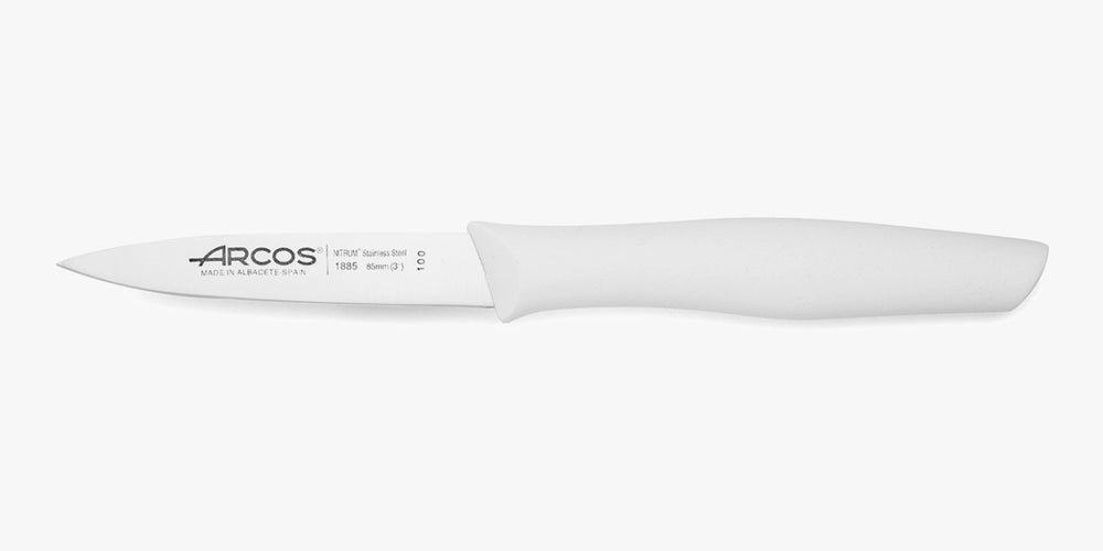 Nova Series 85 mm White Colour Paring Knife