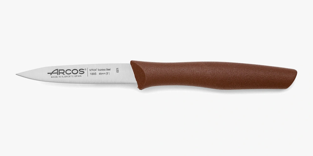 Cuchillo Mondador Color Marrón Serie Nova 85 mm
