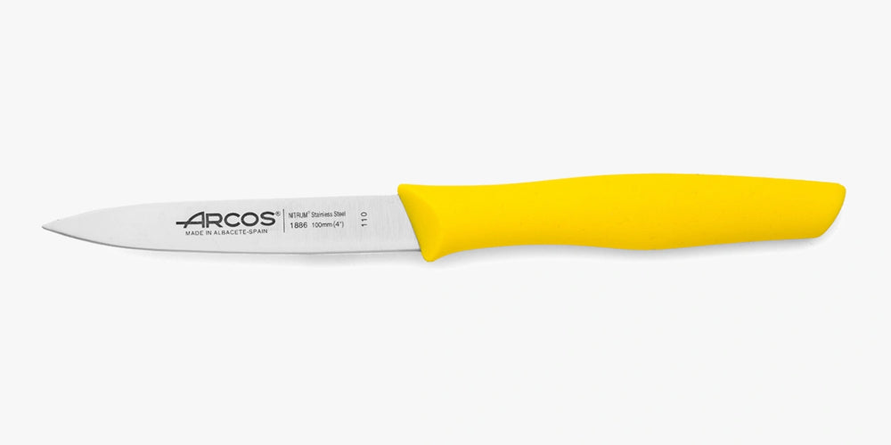 Cuchillo Mondador Color Amarillo Serie Nova 100 mm