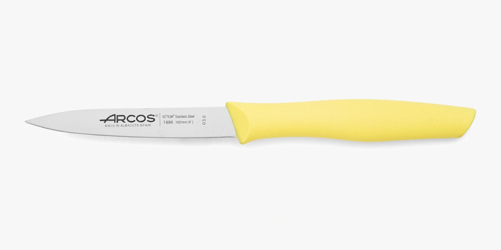 Couteau d'office Nova Jaune Citron 100 mm