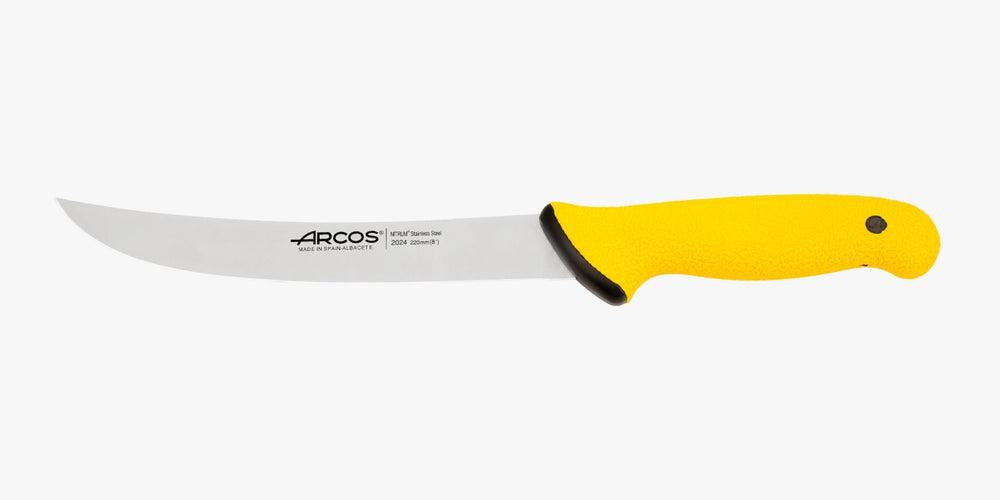 Gebogenes Fleischermesser Duo Pro Serie 220 mm