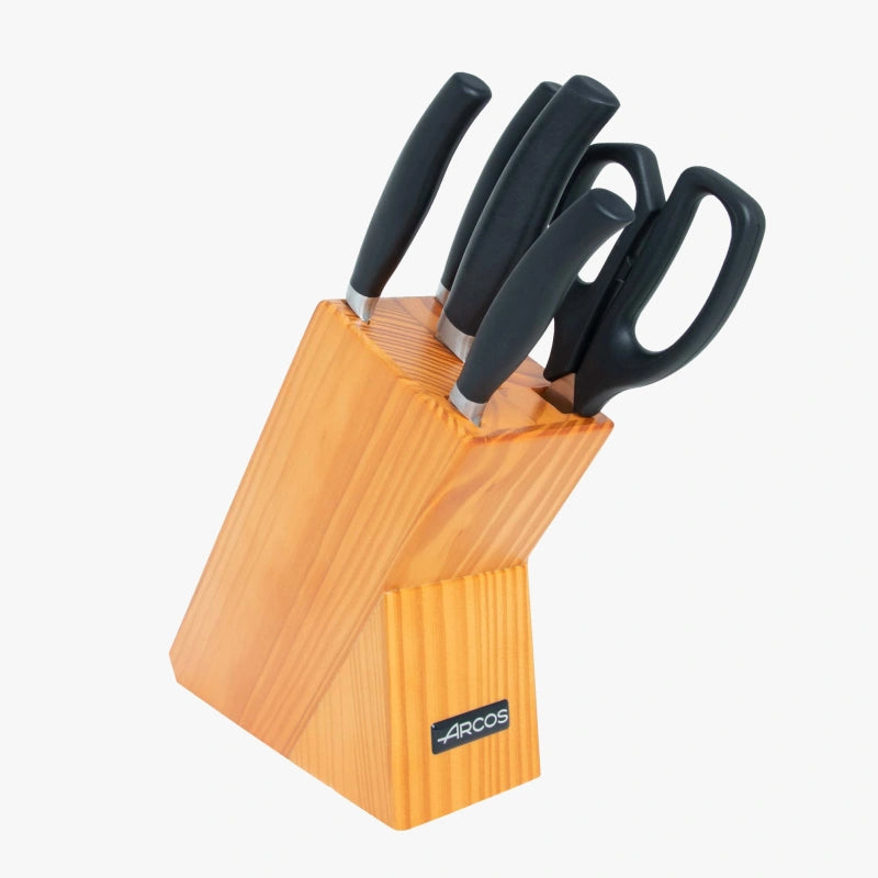Conjunto de Cozinha 4 Peças Série Clara + Bloco + Tesoura