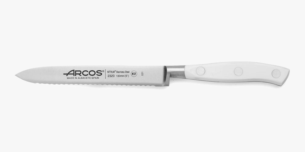 Cuchillo Tomatero Serie Riviera Blanc 130 mm