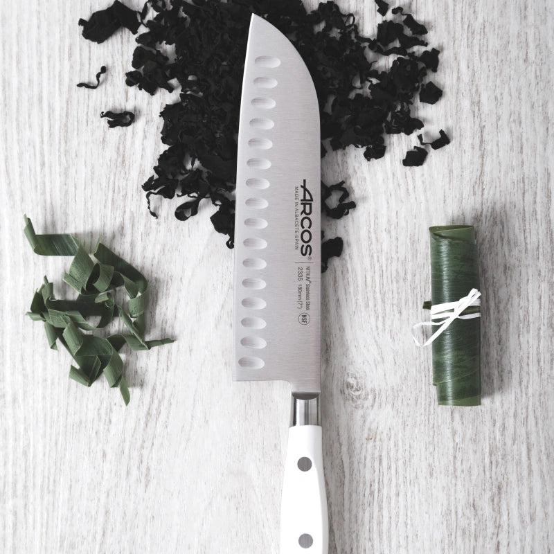 Cuchillo Santoku Serie Riviera Blanc 180 mm (6)