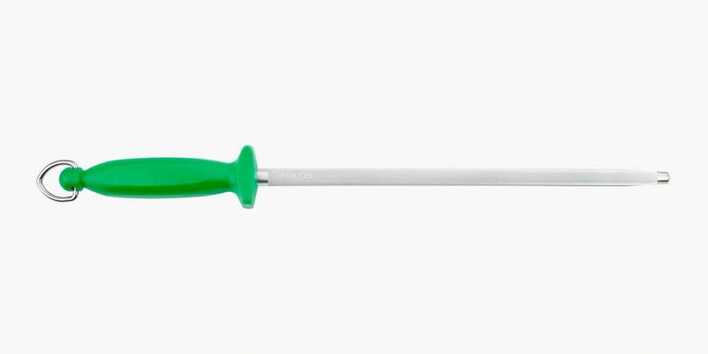 Fusil à aiguiser chrome grain fin Vert 300 mm Ø 13 mm