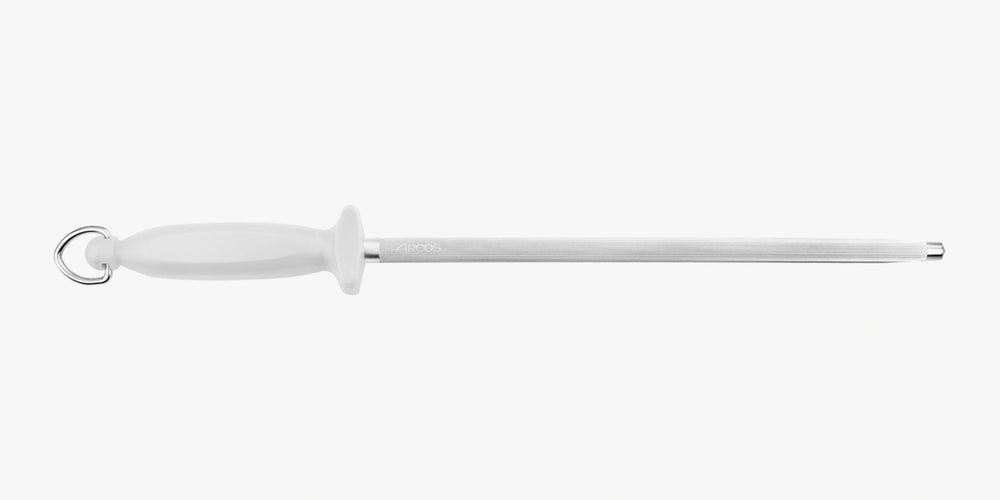Wetzstahl Weiß Aus Stahl 300 Mm Lang / 13 Mm Durchmesser