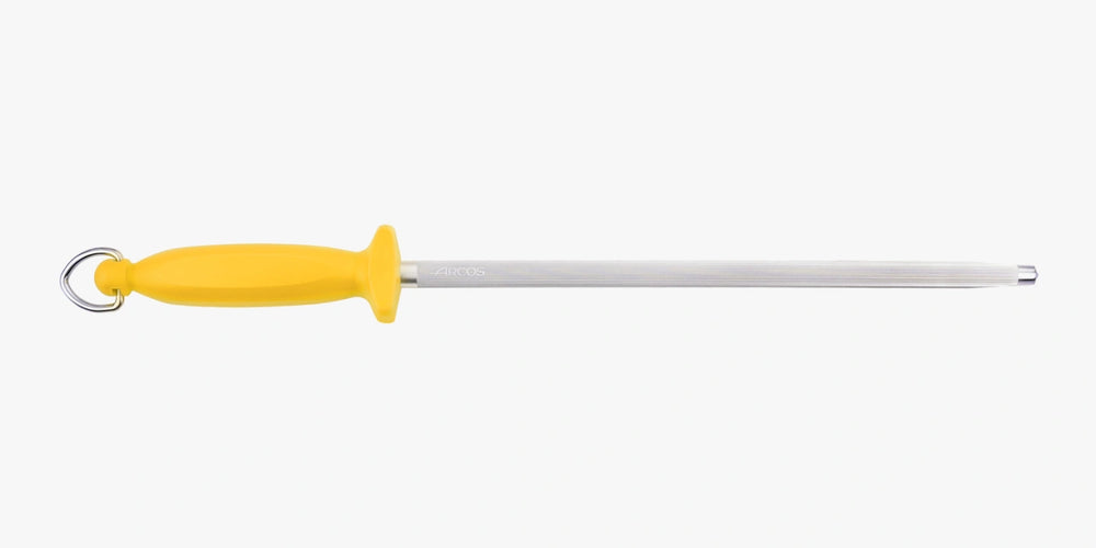 Fusil à aiguiser mèche ronde Jaune 300 mm Ø 13 mm