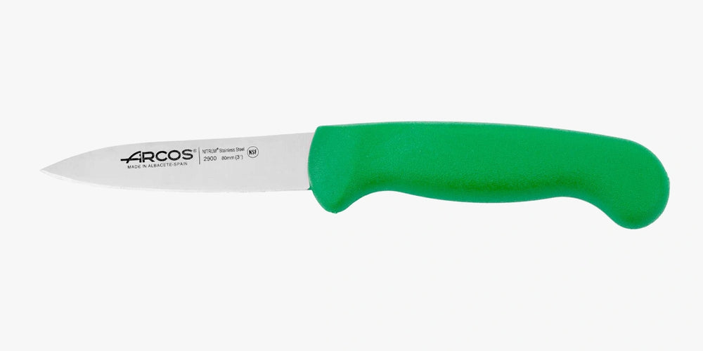 Coltello Spelucchino colore verde Serie 2900 80 mm