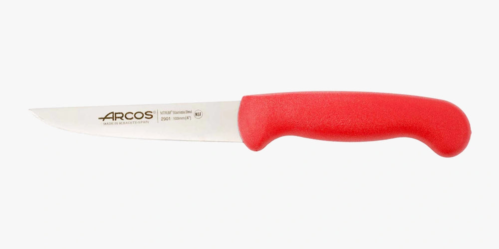 Gemüsemesser in Rot Serie 2900 100 mm