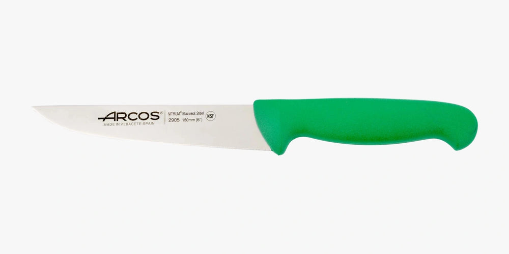 Couteau de cuisine vert 2900 150 mm