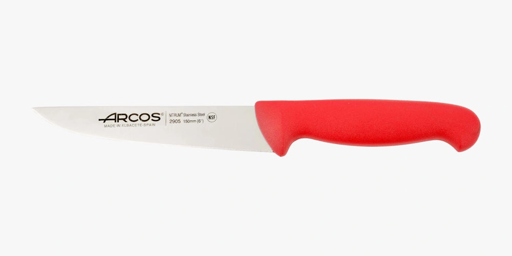 Küchenmesser in Rot Serie 2900 150 mm