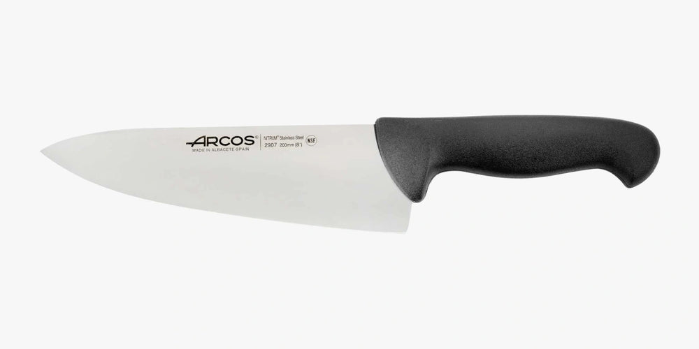 Kochmesser in Schwarz aus der Serie 2900 200 mm