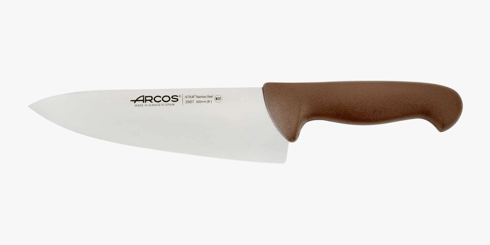Cuchillo Cocinero color marrón Serie 2900 200 mm