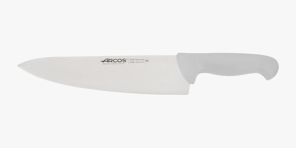 Cuchillo Cocinero color blanco  Serie 2900 250 mm