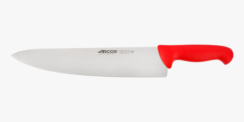 Kochmesser in Rot aus der Serie 2900 300 mm