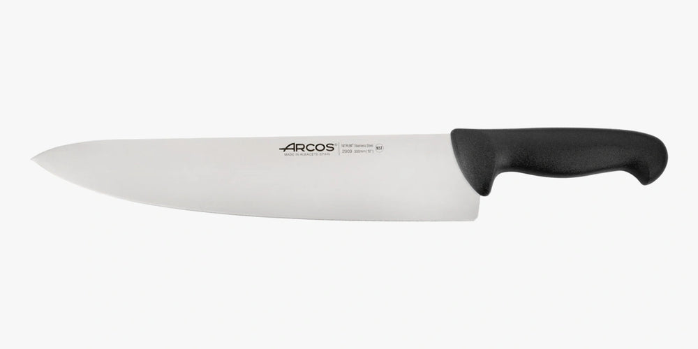 Cuchillo Cocinero color negro Serie 2900 300 mm