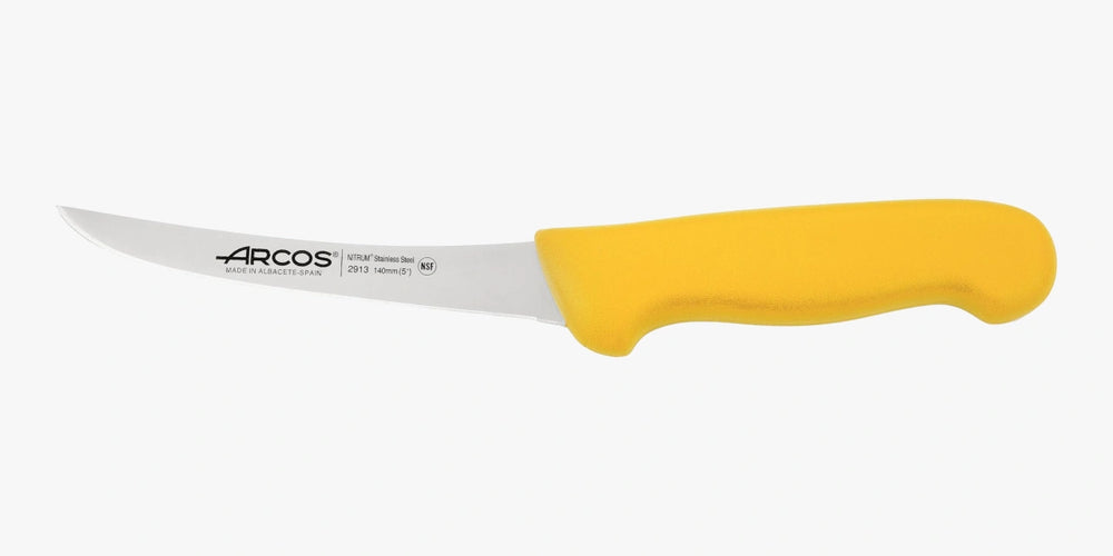 Ausbeinmesser Serie 2900 in Gelb 140 mm