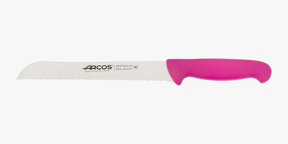 Coltello pane colore fucsia Serie 2900 200 mm