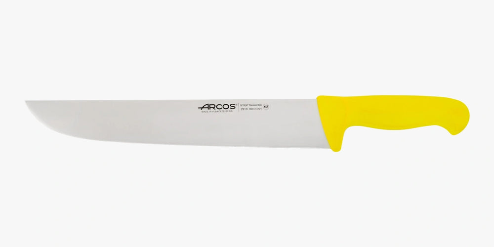 Coltello Francese colore giallo Serie 2900 300 mm