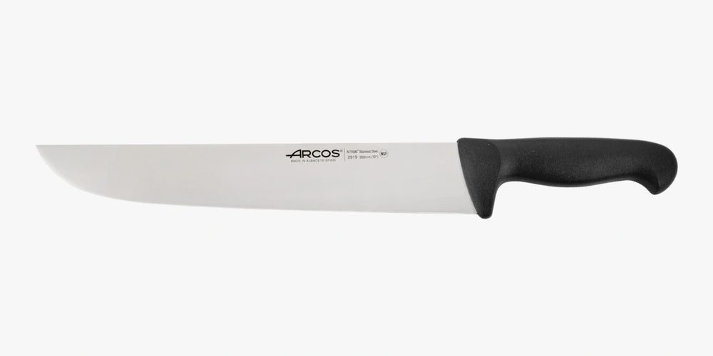 Cuchillo Carnicero color negro Serie 2900 300 mm