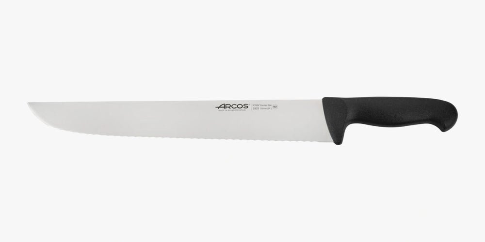 Fischmesser in Schwarz Serie 2900 350 mm