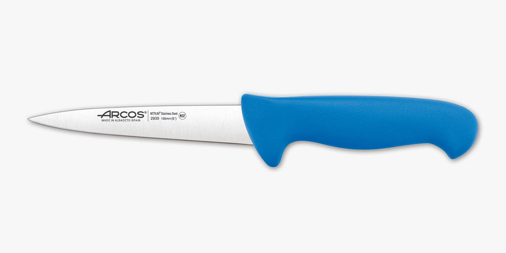 Cuchillo Carnicero color azul Serie 2900 150 mm