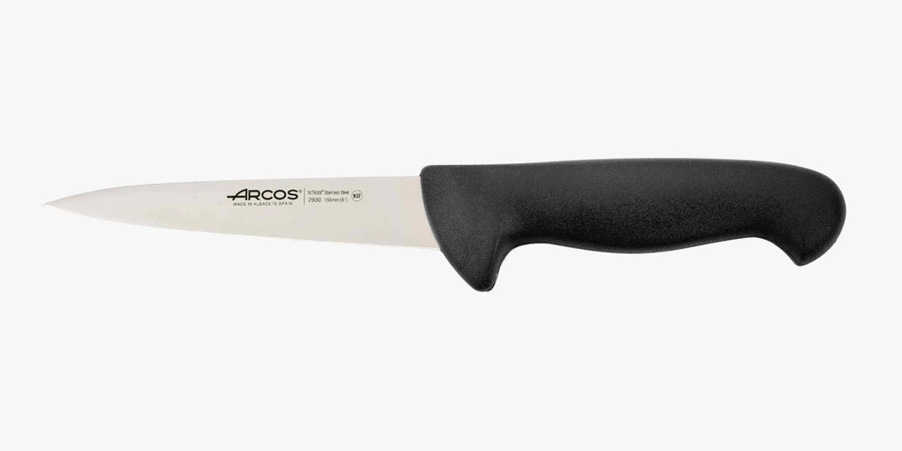 Cuchillo Carnicero color negro Serie 2900 150 mm