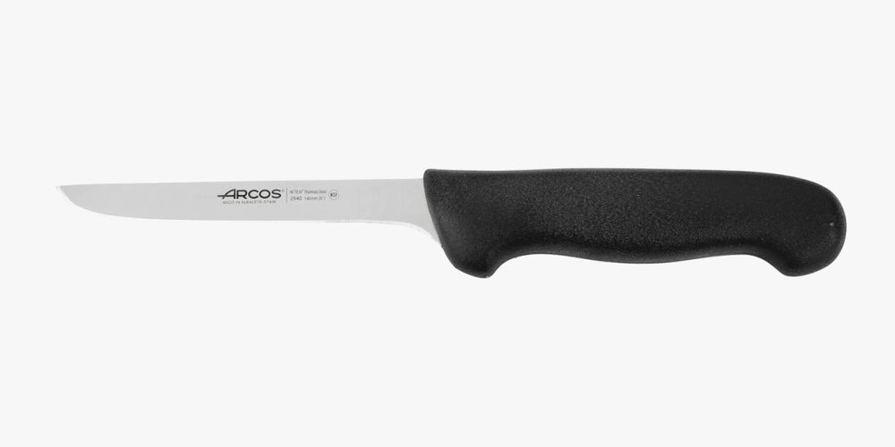Couteau à désosser manche noir 2900 140 mm