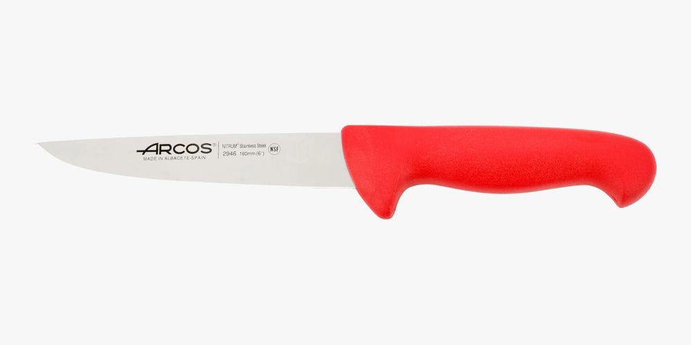 Fleischermesser in Rot Serie 2900 160 mm
