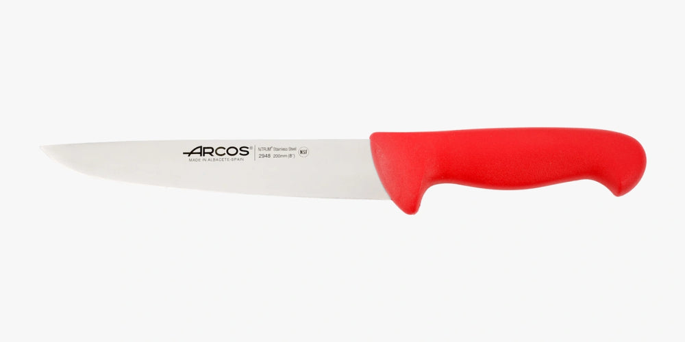 Couteau à découper 2900 Rouge 200 mm