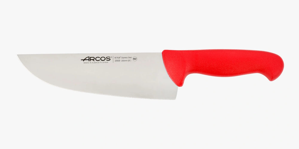 Fleischermesser in Rot Serie 2900 200 mm