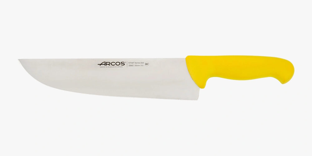 Fleischermesser in Gelb Serie 2900 250 mm