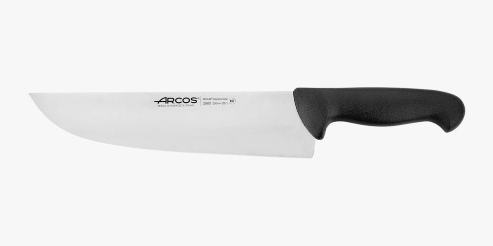 Cuchillo Carnicero color negro Serie 2900 250 mm