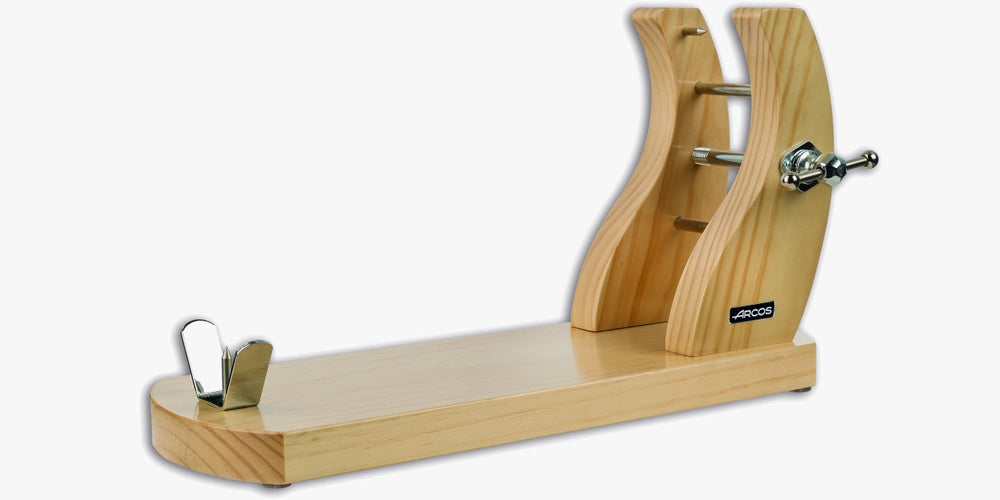 Soporte de Jamón Madera de Pino Color Natural