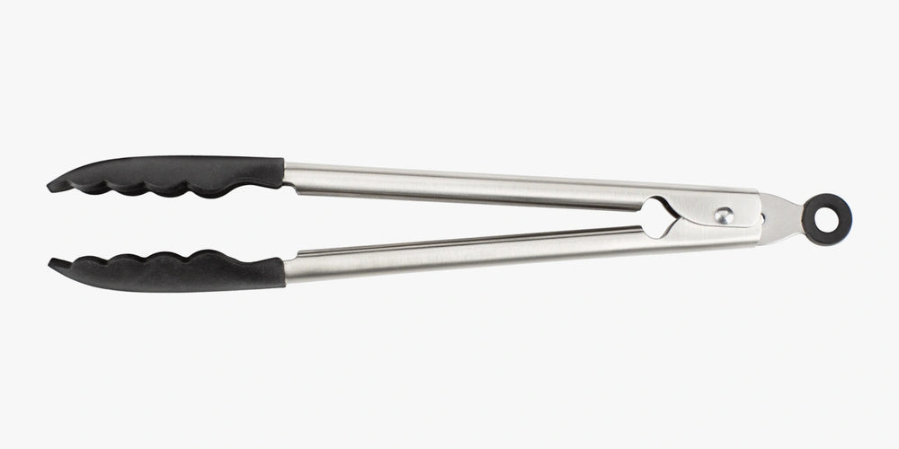 Stainless Steel and Silicone Kitchen Tongs