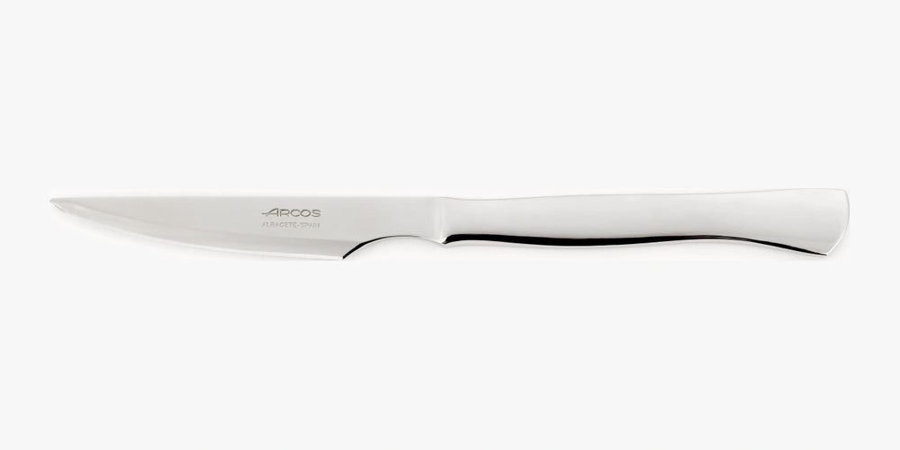 Couteau à steak Monoblock Inox lame lisse 110 mm