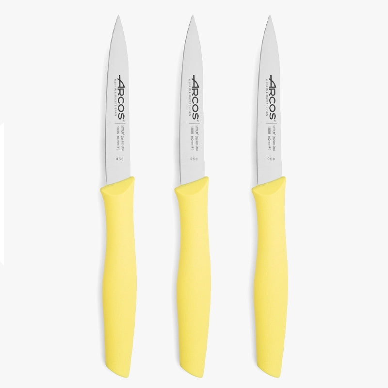 Set Schälmesser Farbe Zitrone Serie Nova