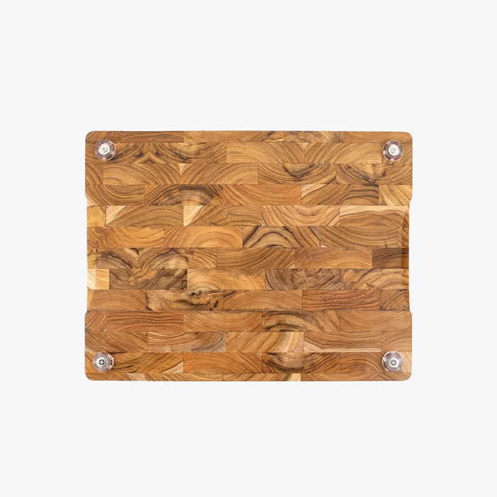 TABLA DE CORTE MADERA TECA 280x370x32 mm (10)