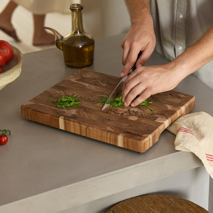 TABLA DE CORTE MADERA TECA 280x370x32 mm (6)
