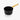 Cazo Antiadherente Cerámico Serie Samoa Iconic Negro 16 Cm / 1,5 L
