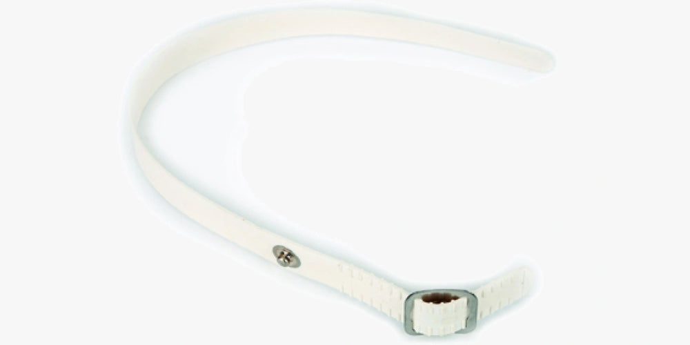 Cinturino bianco per guanto taglia 2-S