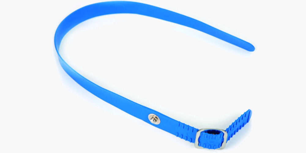 Cinturino blu per guanto taglia 4-L