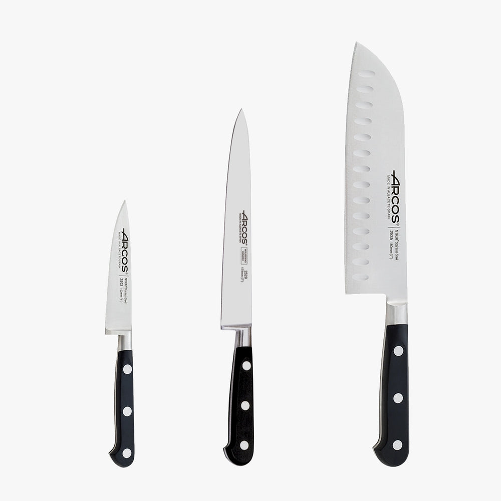 Set 3 Cuchillos Chef Selection