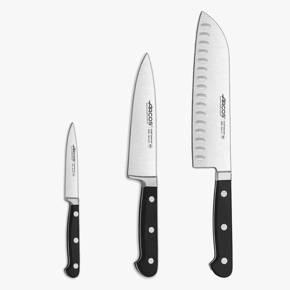 Set di 3 Coltelli Chef Profesional
