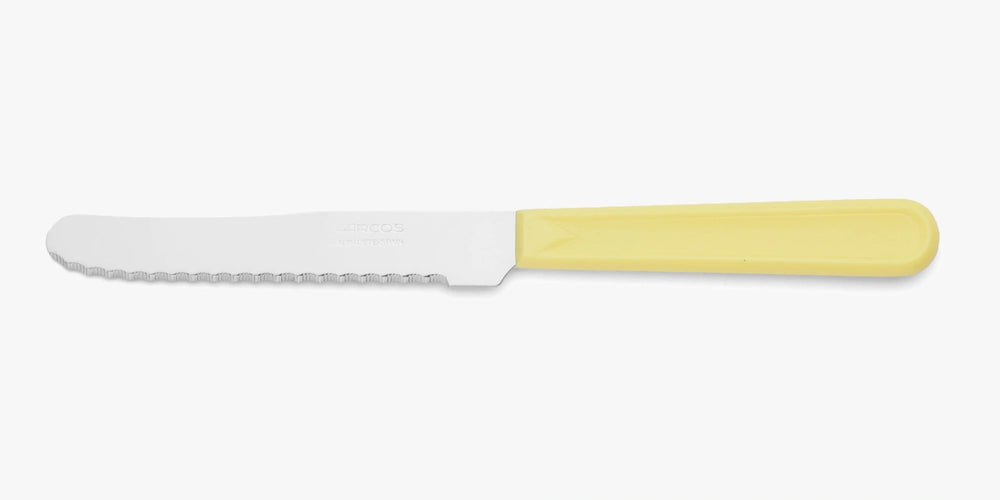 Cuchillo Mesa Amarillo Polipropileno 210 mm