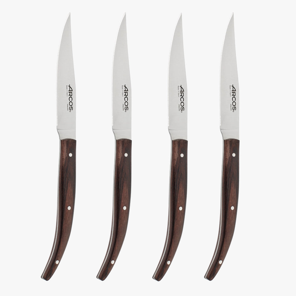 Set de 4 couteaux à steak The Origin (Bois de Palissandre)