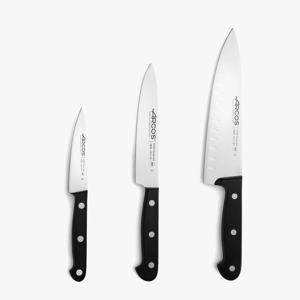 Coffret 3 couteaux Universal